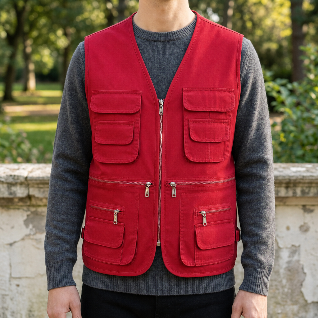Eli | Korcula Multi-Pocket Utility Vest