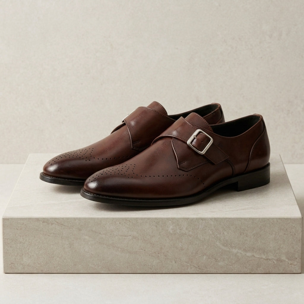 Eli | Monemvasia Monk Strap Dress Shoes