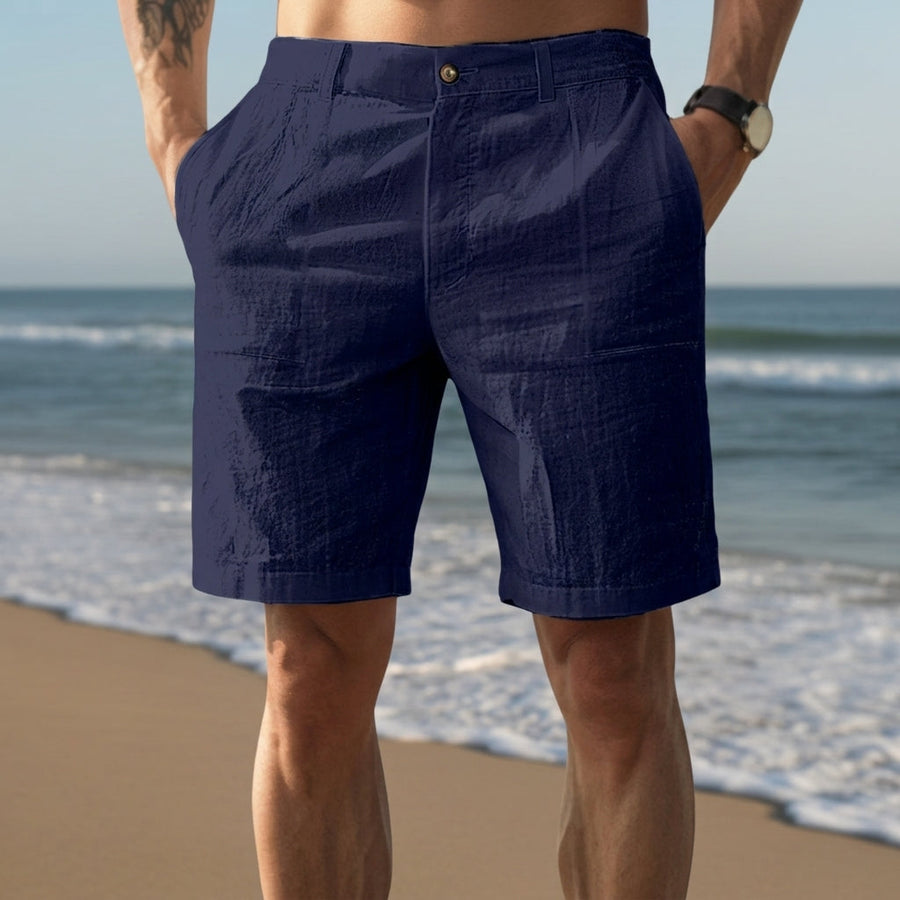 Elijah | Silvano Linen Summer Shorts