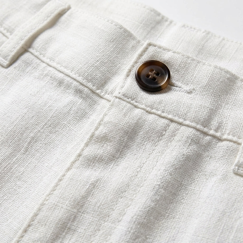 Elijah | Silvano Linen Summer Shorts