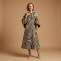 Black & Beige Zebra Print