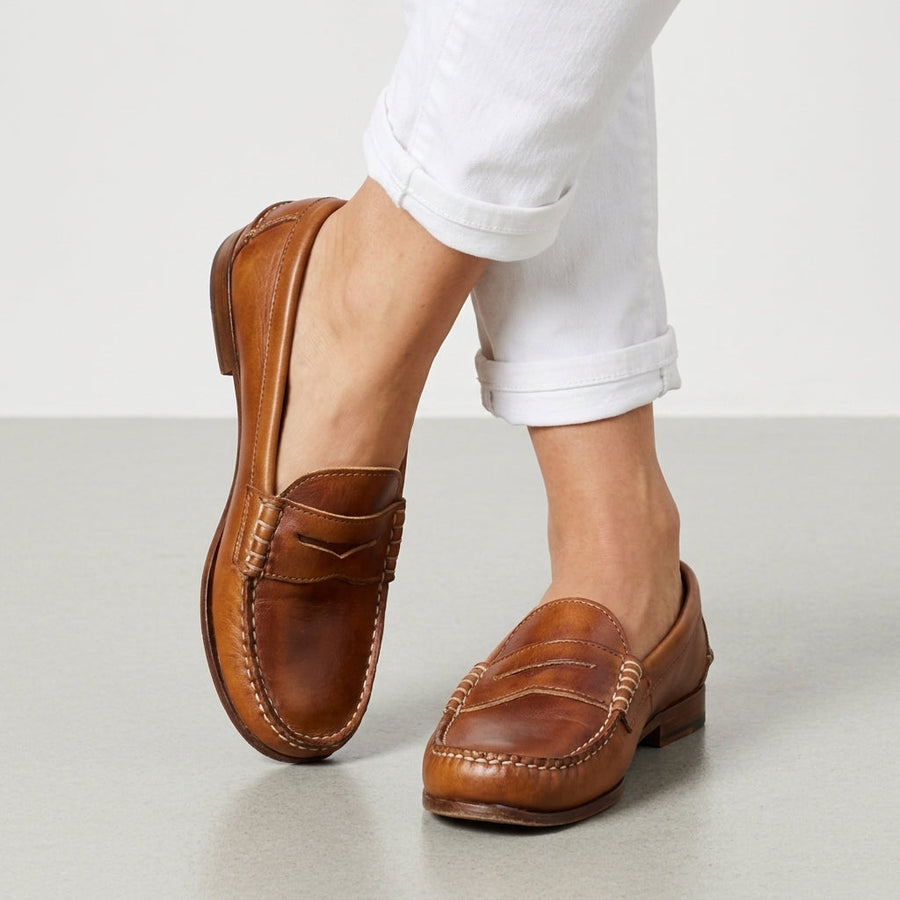 Ella | Gaeta Orthopedic Leather Loafers