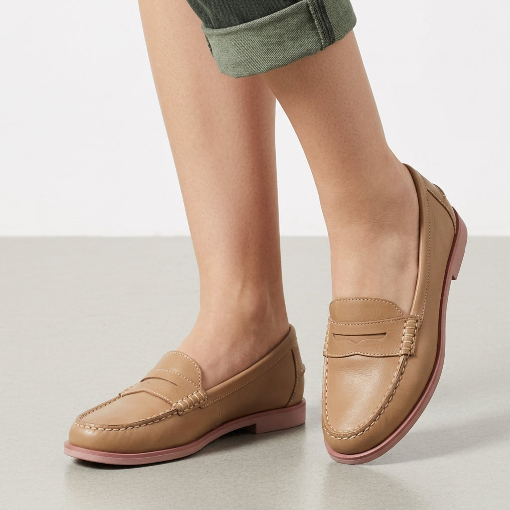 Ella | Gaeta Orthopedic Leather Loafers