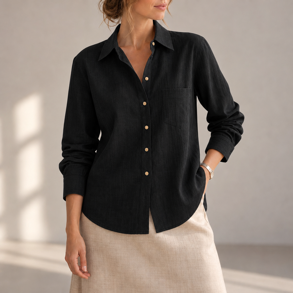 Ella | Sanremo Relaxed Linen Shirt