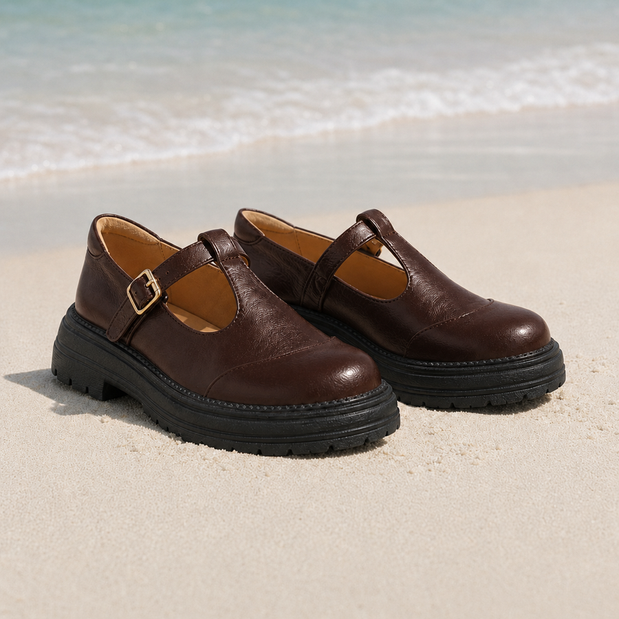 Ellie | Baeza Orthopedic T-Strap Mary Janes