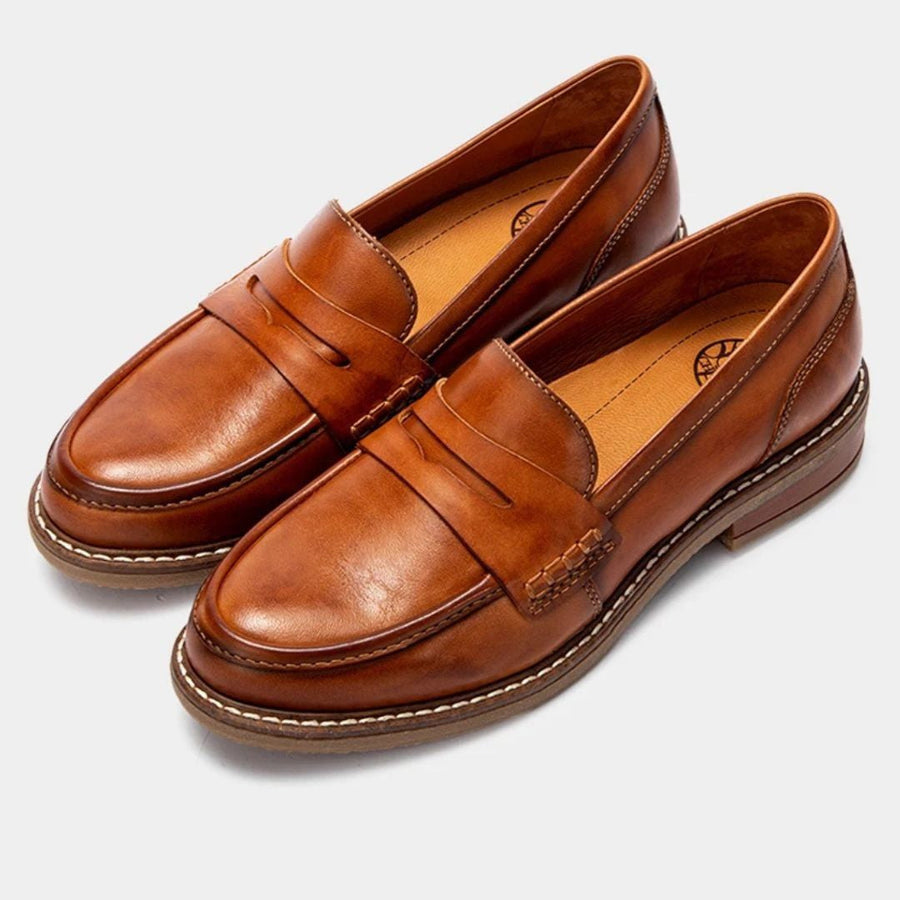 Ellie | Rossano Orthopedic Leather Loafers