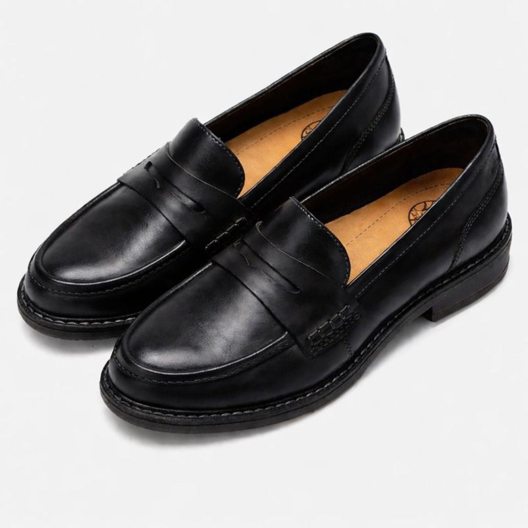 Ellie | Rossano Orthopedic Leather Loafers
