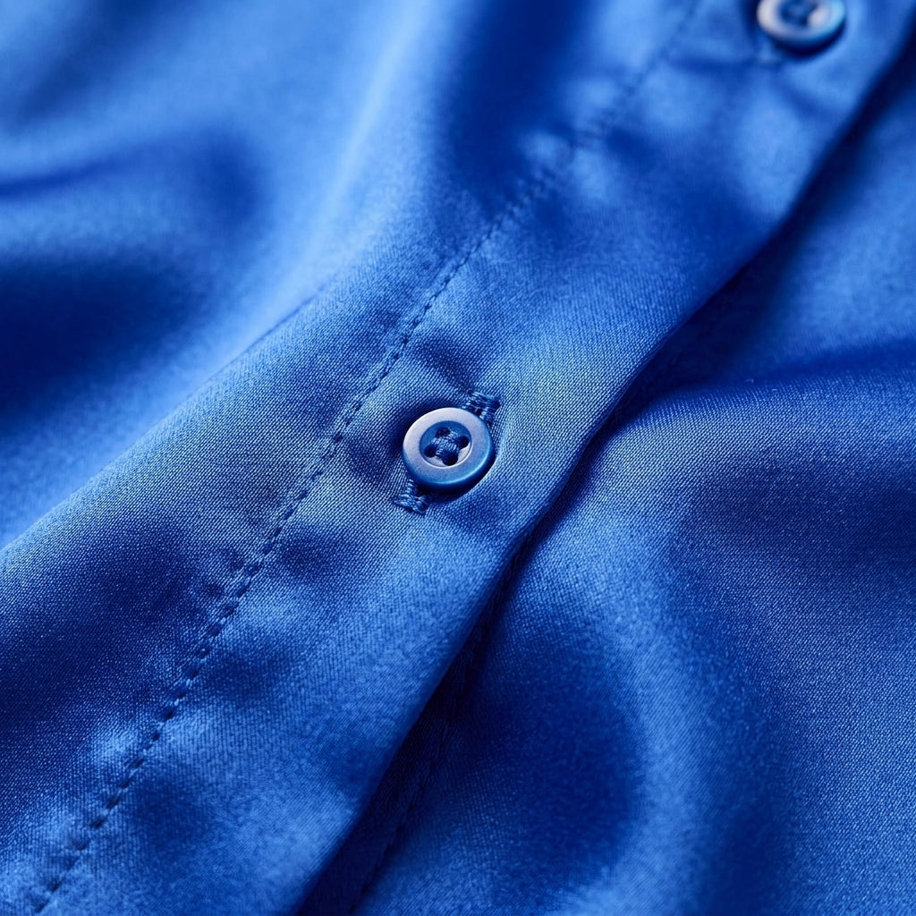 Emilia | Valen Satin Long Sleeve Blouse