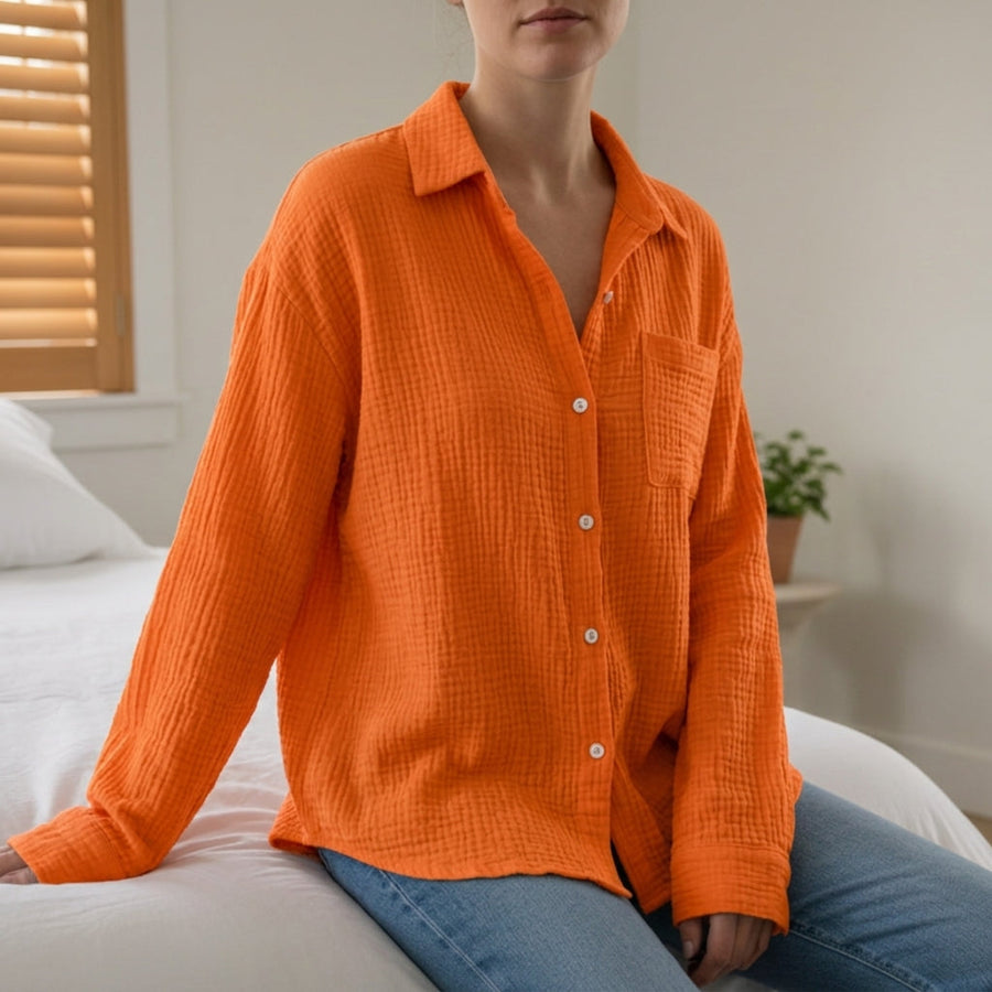 Emilia | Vienne Lightweight Long-Sleeve Shirt