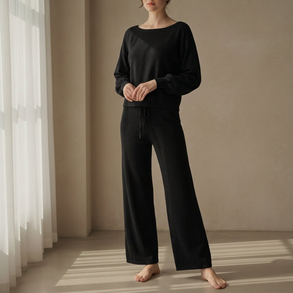 Emily | Camogli Knit Lounge Two-Piece Set