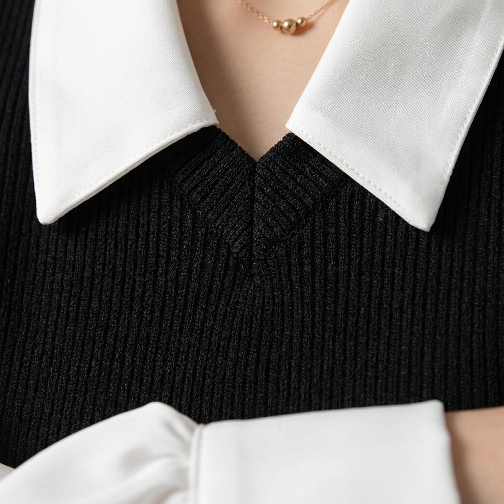Emily | Elsie Polo Collar Blouse