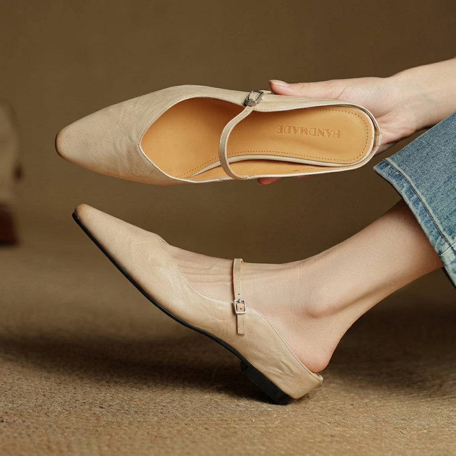 Emma | Ronda Orthopedic Leather Mules