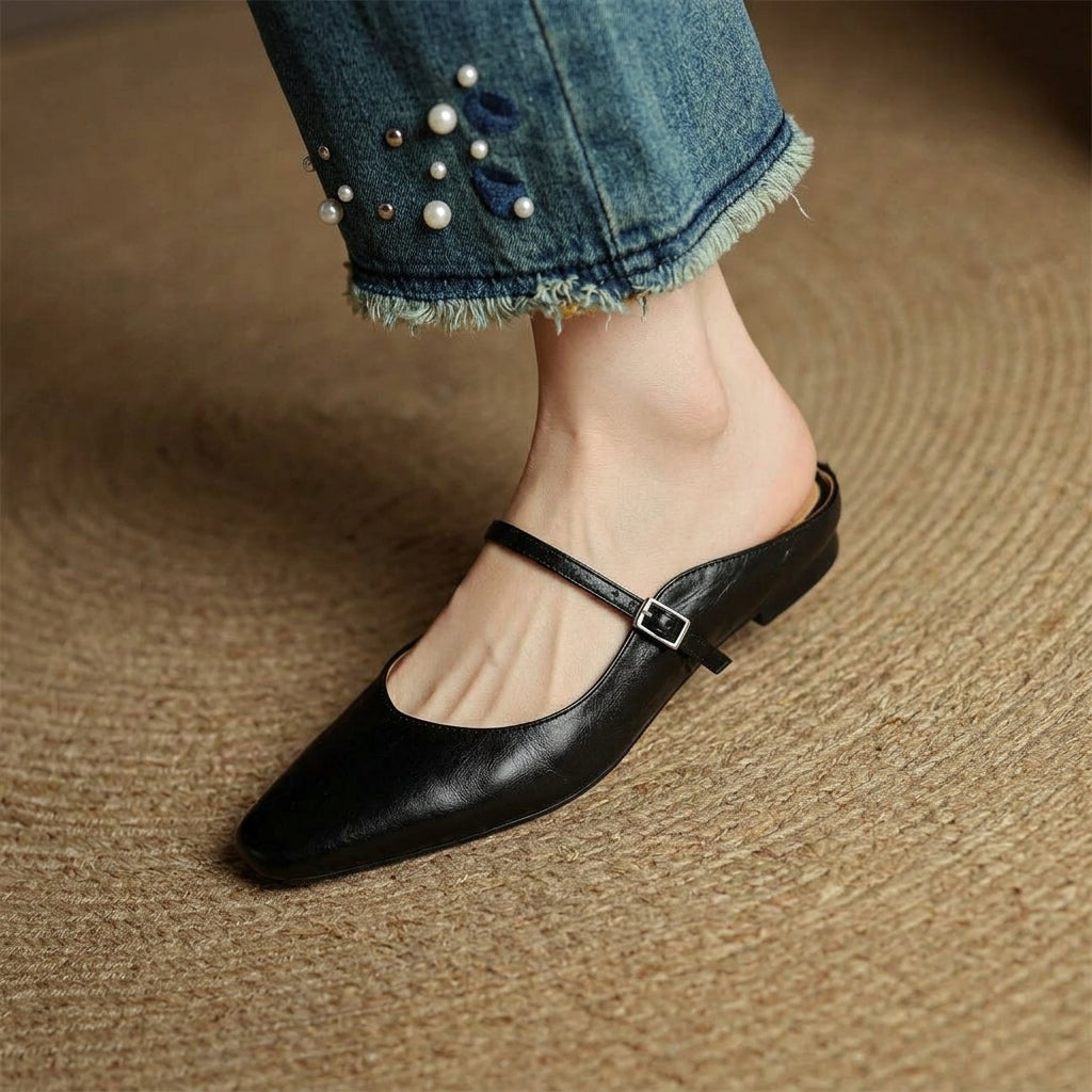 Emma | Ronda Orthopedic Leather Mules