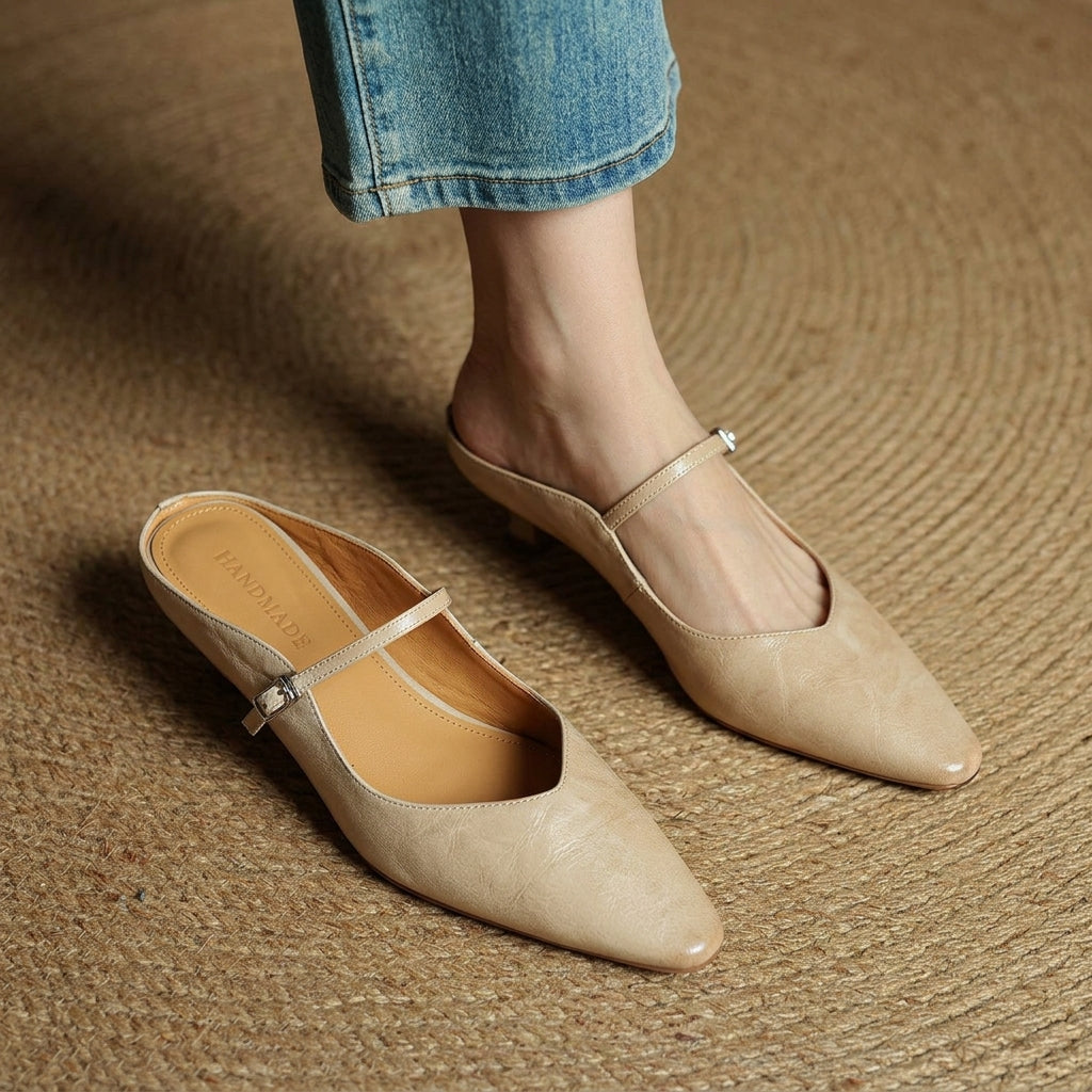 Emma | Ronda Orthopedic Leather Mules