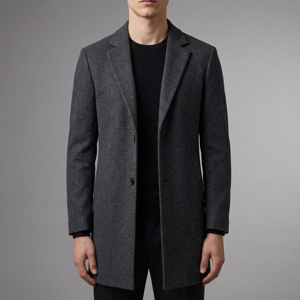 Ethan | Korcula Slim-Fit Long Overcoat