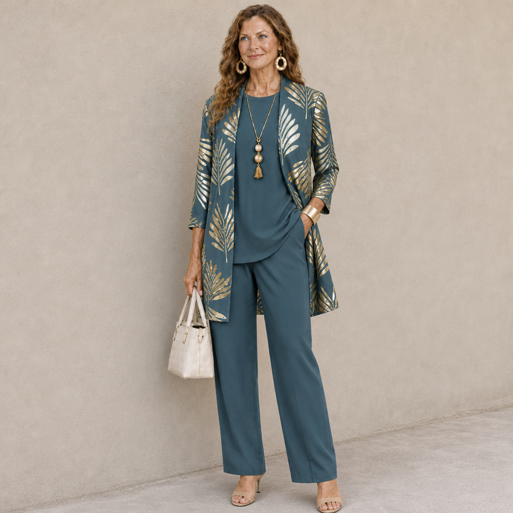 Eva | Apt Printed Three-Piece Set