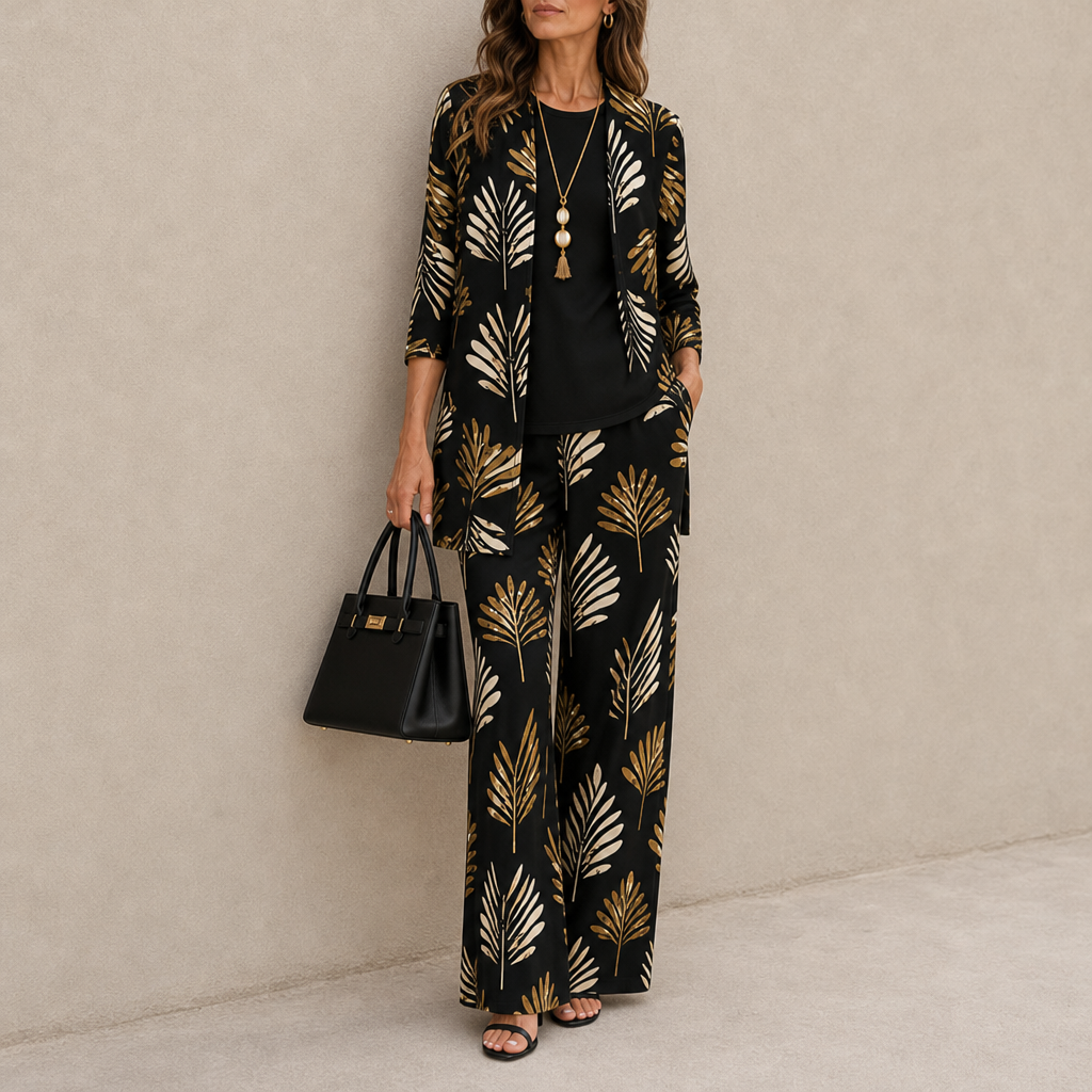 Eva | Apt Printed Three-Piece Set