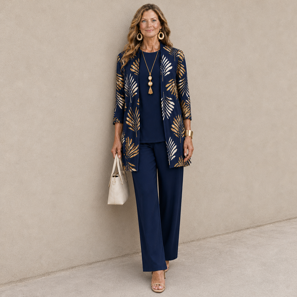 Eva | Apt Printed Three-Piece Set