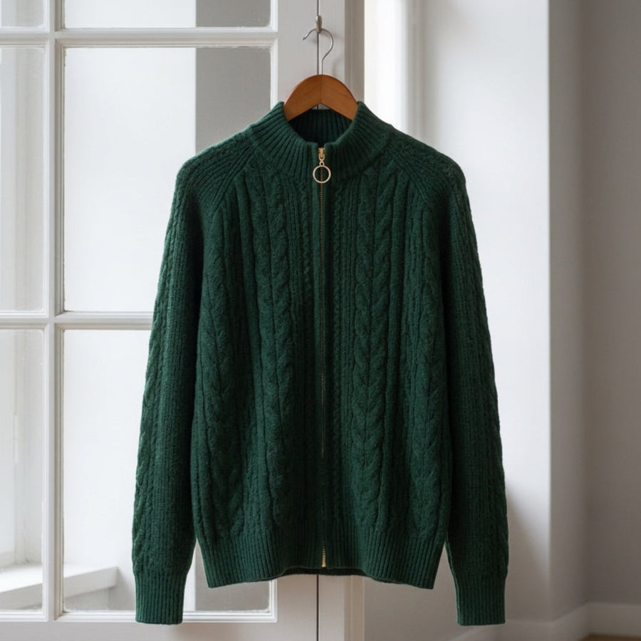 Evelyn | Belvioré  Knitted Cardigan Jacket