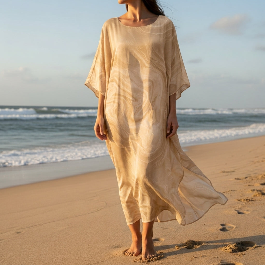 Evelyn | Ravello Batwing Sleeve Maxi Dress