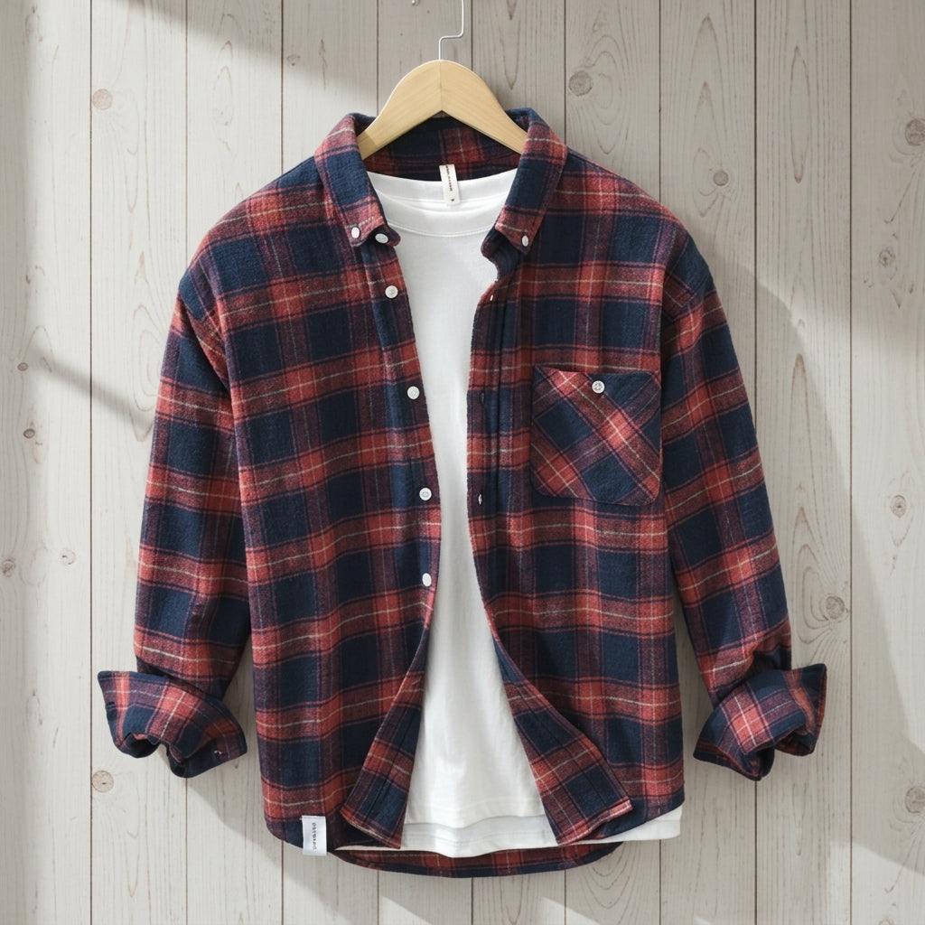 Ezra | Mallorca Plaid Shirt