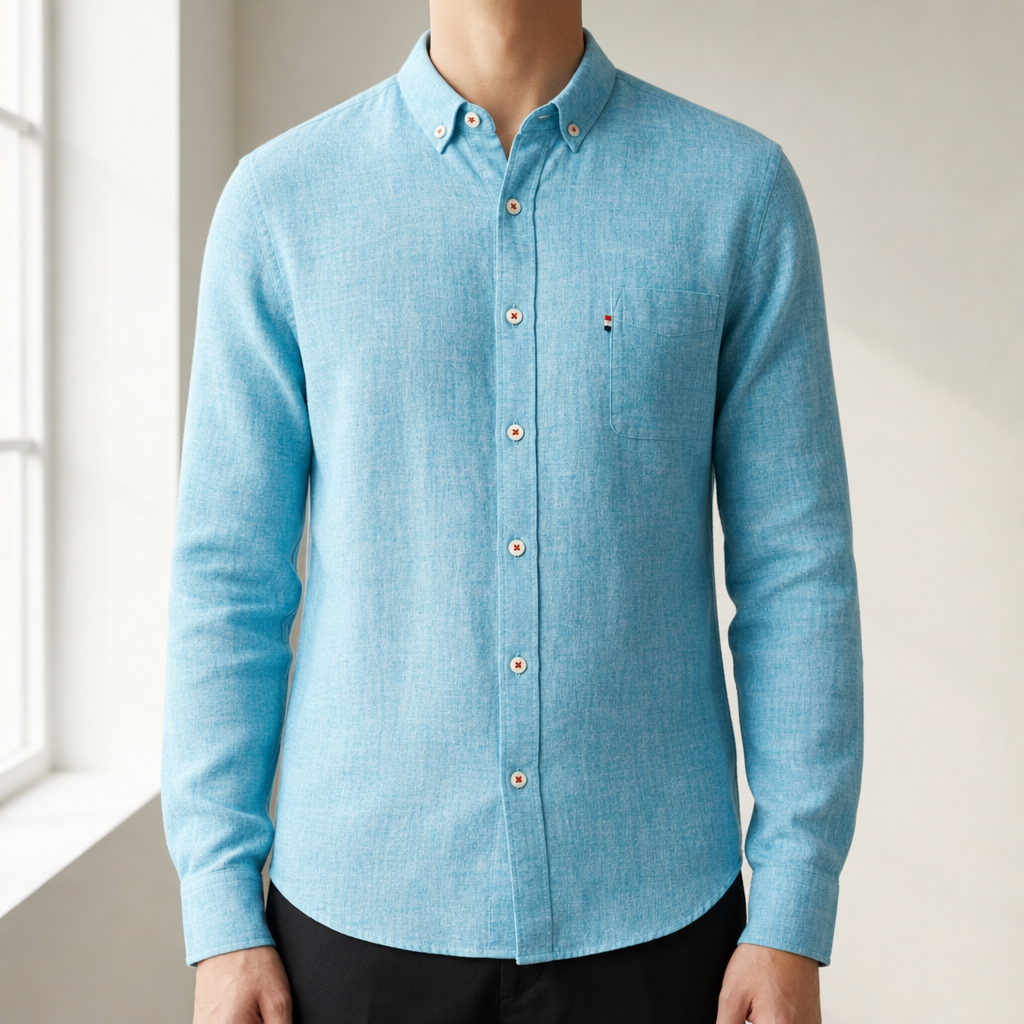 Ezra | Soller Linen Button-Down Shirt