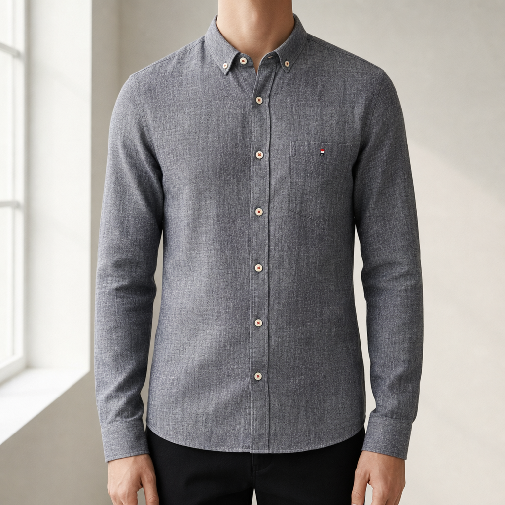 Ezra | Soller Linen Button-Down Shirt