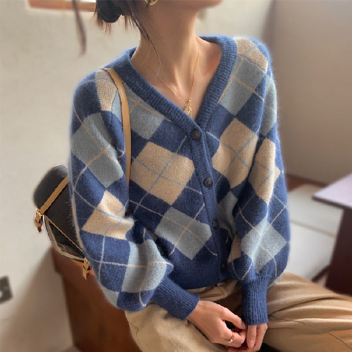 Women's Knit Cardigan – Khaki
