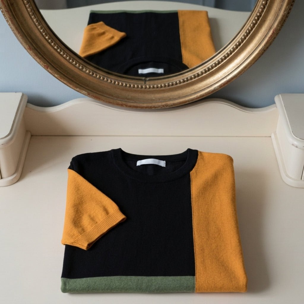 George | Bauhaus Blocked T- Shirt