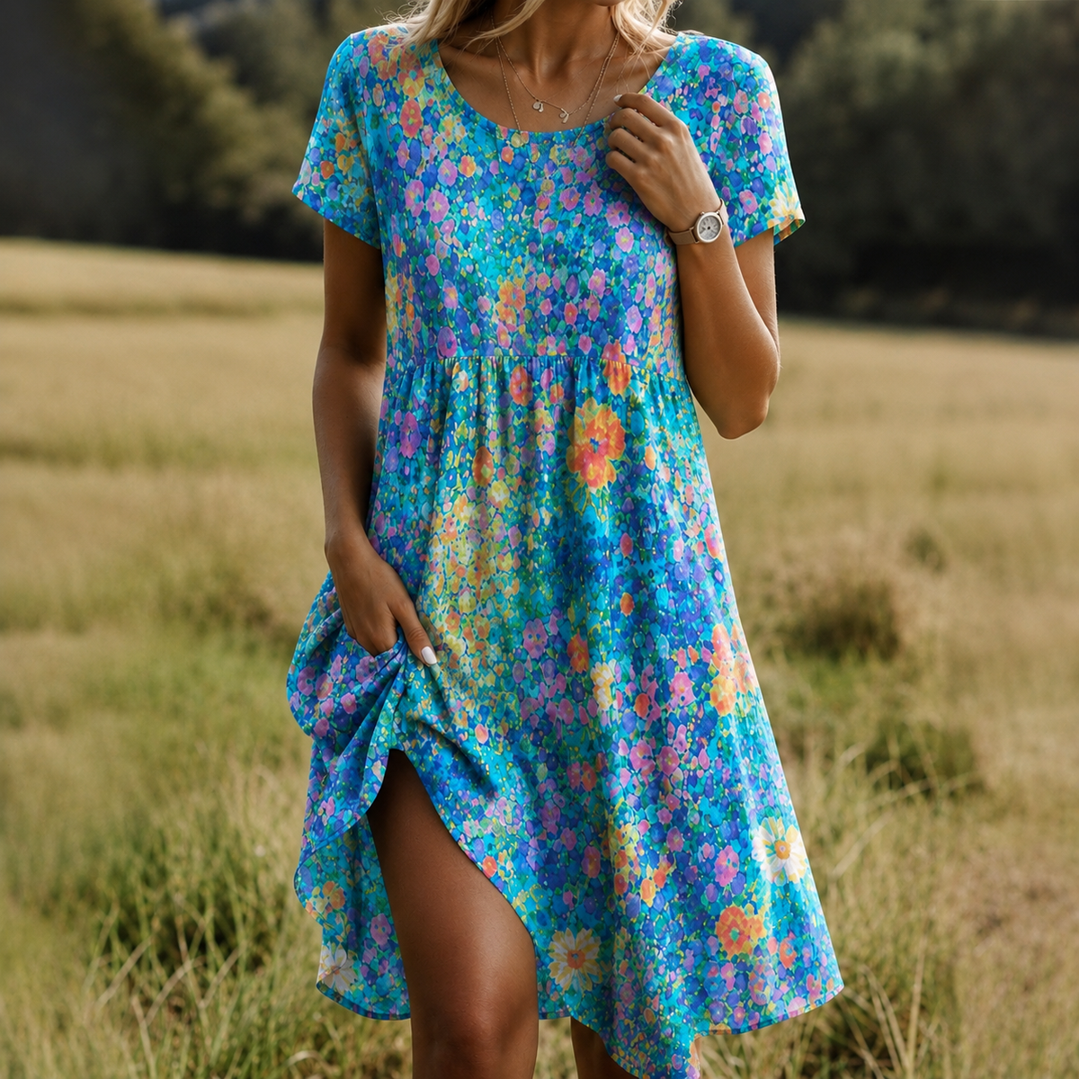 Gianna | Positano Boho Dress