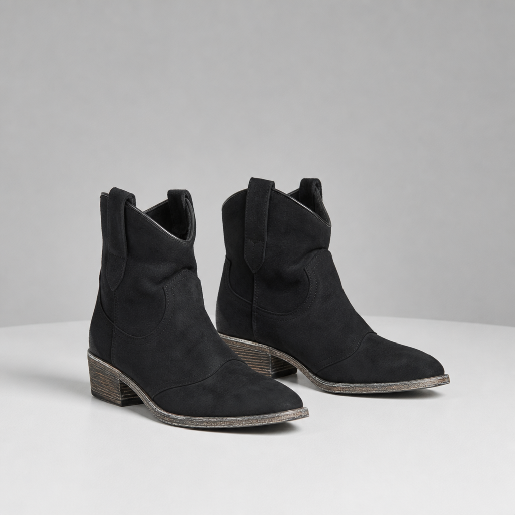 Grace | Arles Vintage Western Ankle Boots