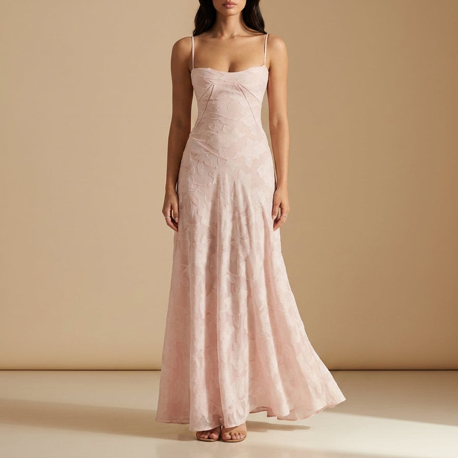 Grace | Gaeta Aria Mesh Maxi Dress