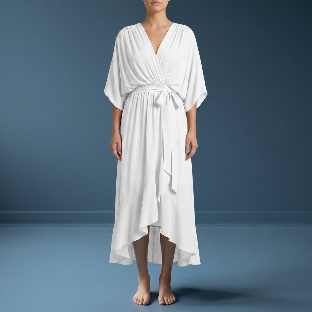 Grace | Mijas Sofia's Wrap Chiffon Dress