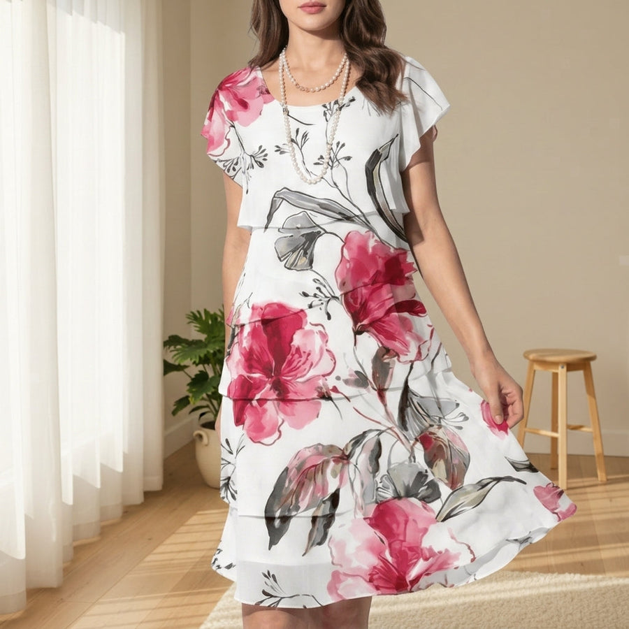 Grace | Otranto Clara Tiered Ruffle Dress