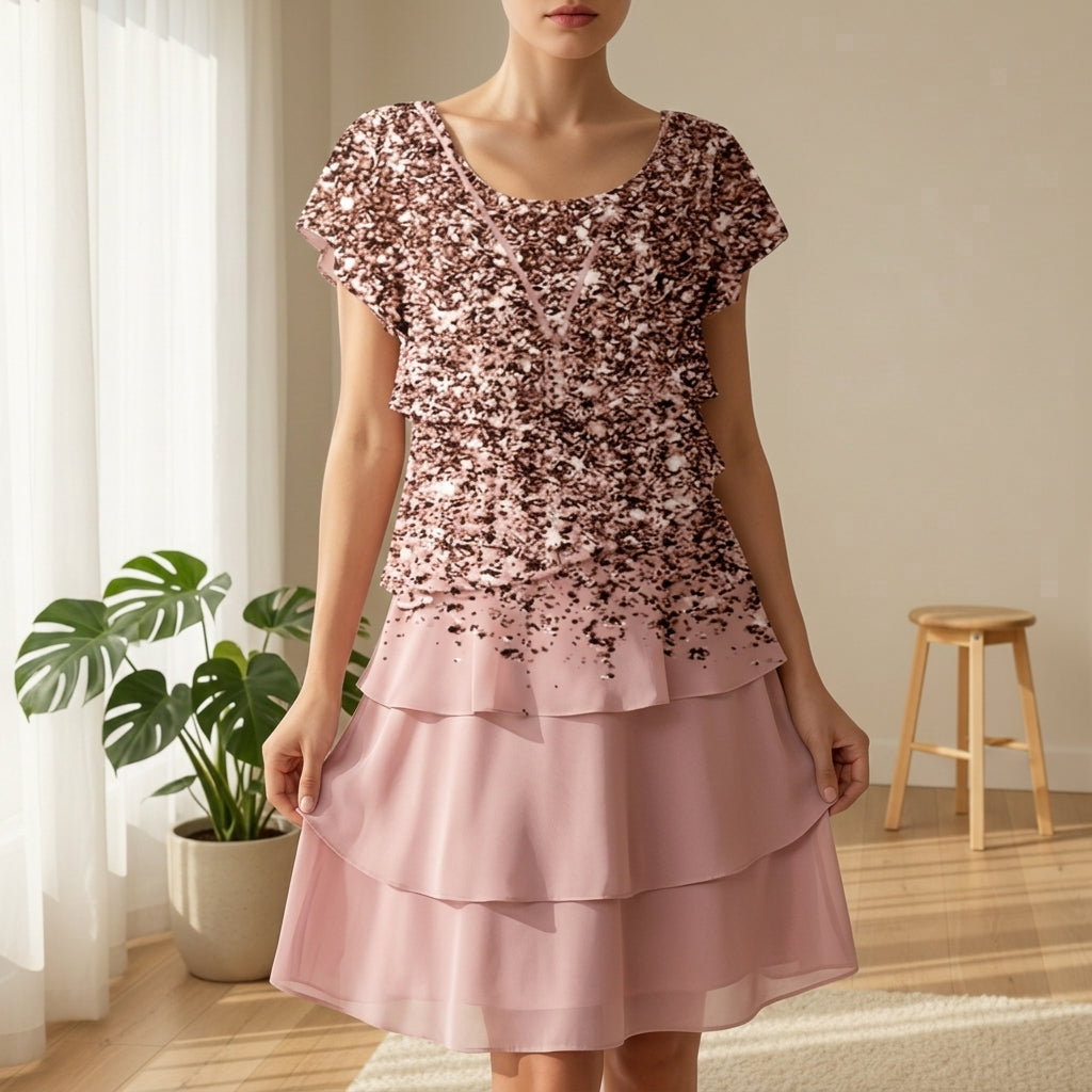 Grace | Otranto Clara Tiered Ruffle Dress