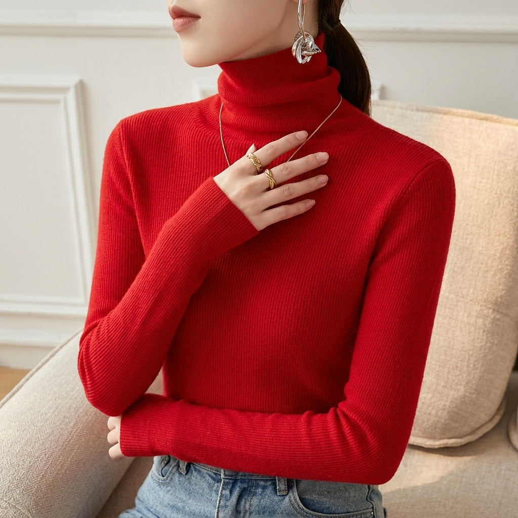 Grace | Solente Cashmere Turtleneck