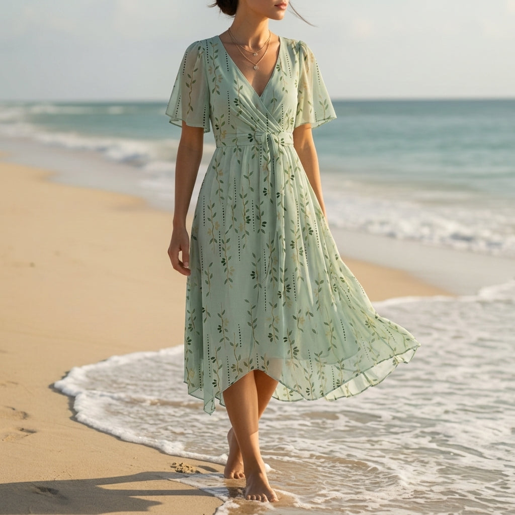 Grace | Zadar Clara's Wrap Midi Dress