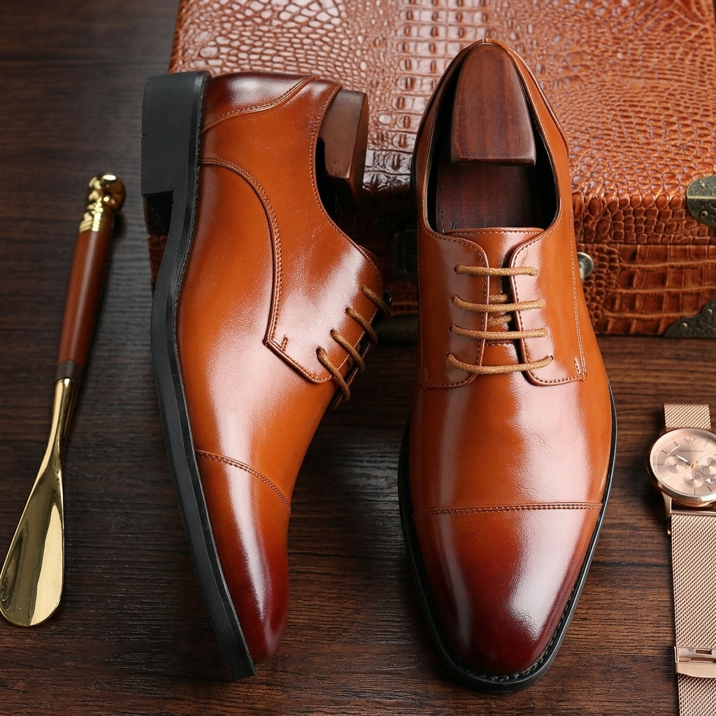 Grayson | Hondarribia Lace-Up Oxford Shoes