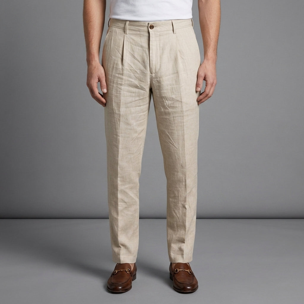 Grayson | Kyrenia Slim Linen Chino Pants