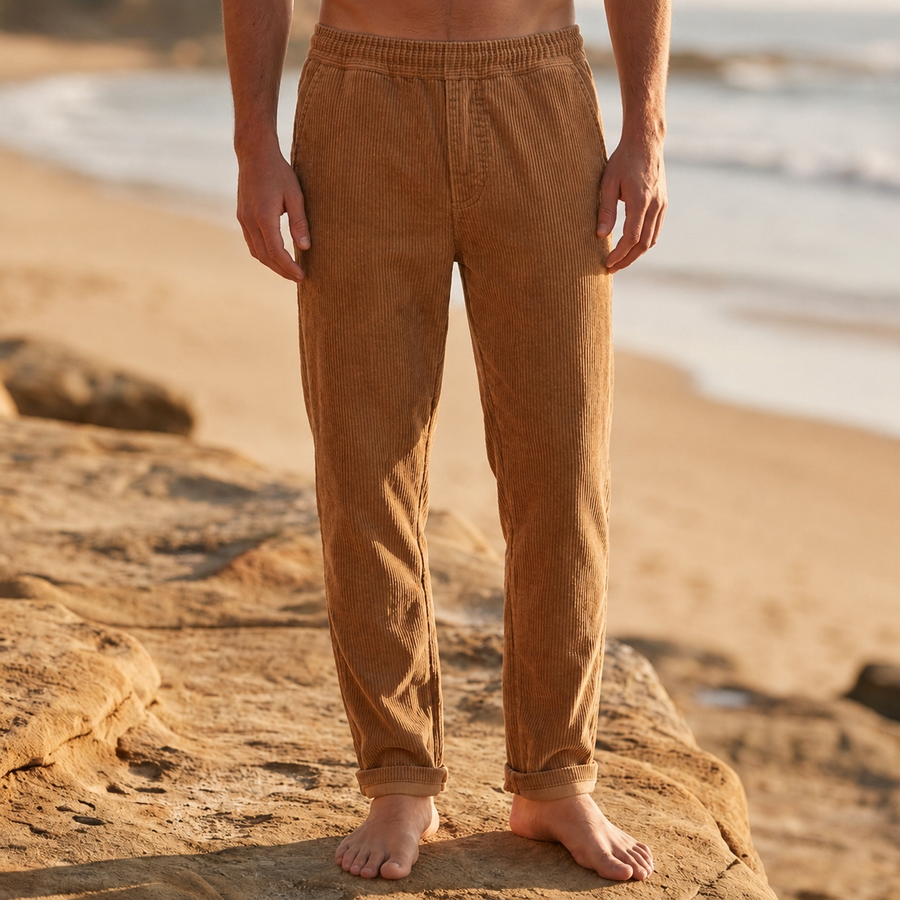 Grayson | Ravello Wide-Wale Corduroy Trousers
