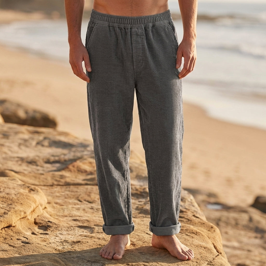 Grayson | Ravello Wide-Wale Corduroy Trousers