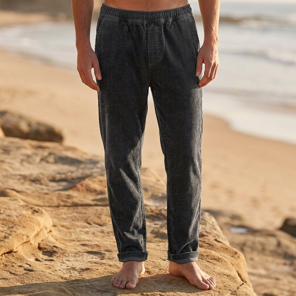Grayson | Ravello Wide-Wale Corduroy Trousers