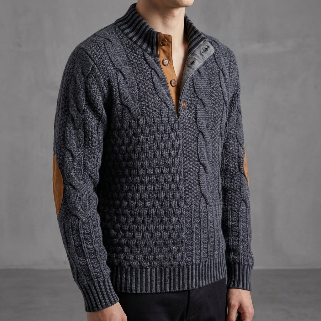 Grayson | Sesimbra Cable Knit Pullover Sweater