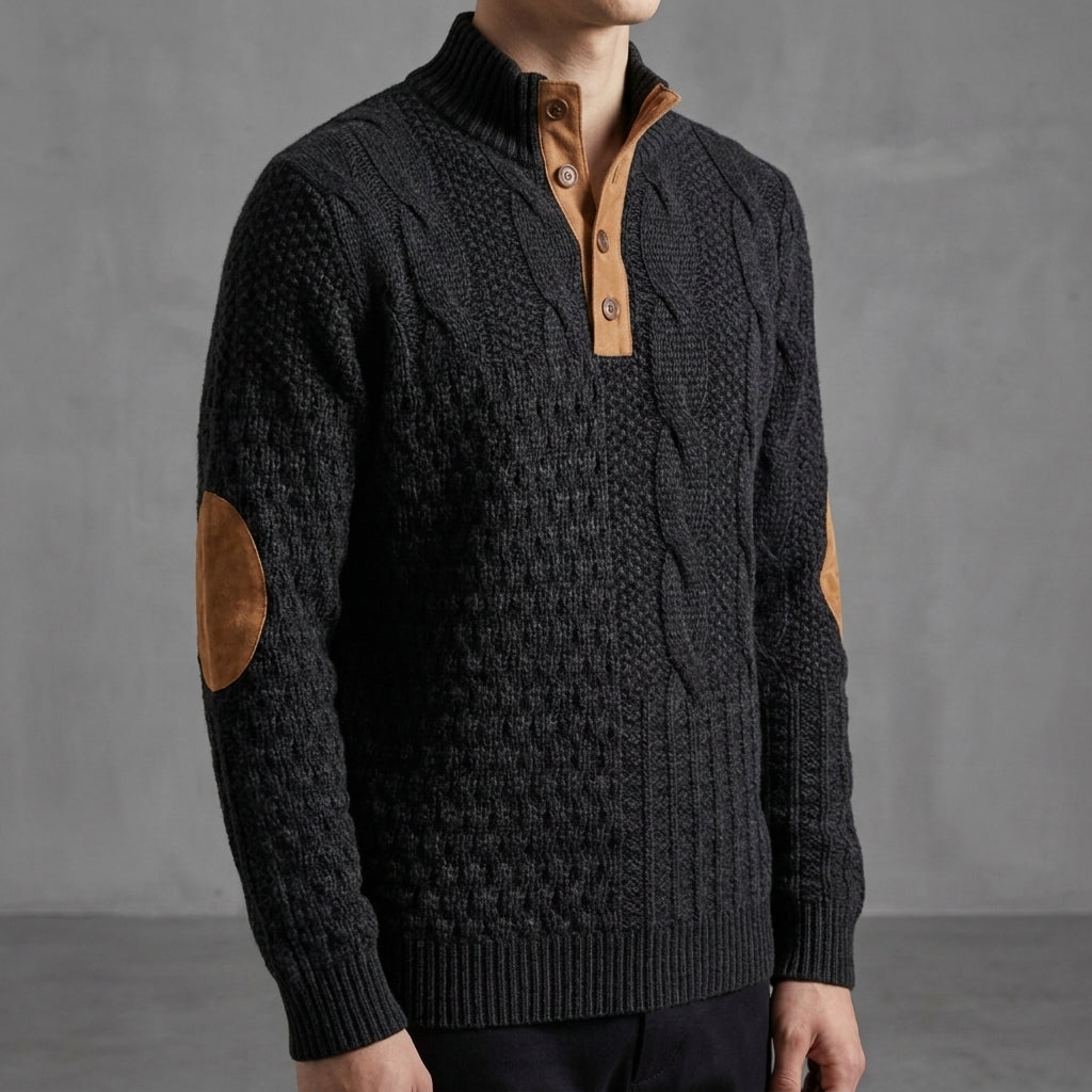 Grayson | Sesimbra Cable Knit Pullover Sweater