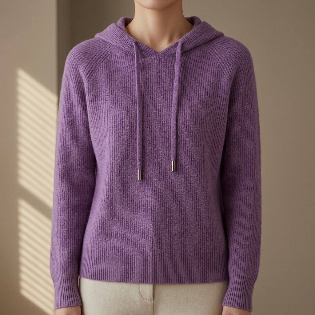 Hannah | Birgu Knitted Hoodie Sweater