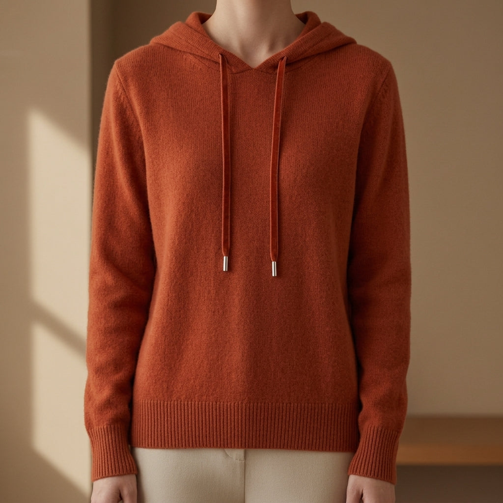 Hannah | Birgu Knitted Hoodie Sweater