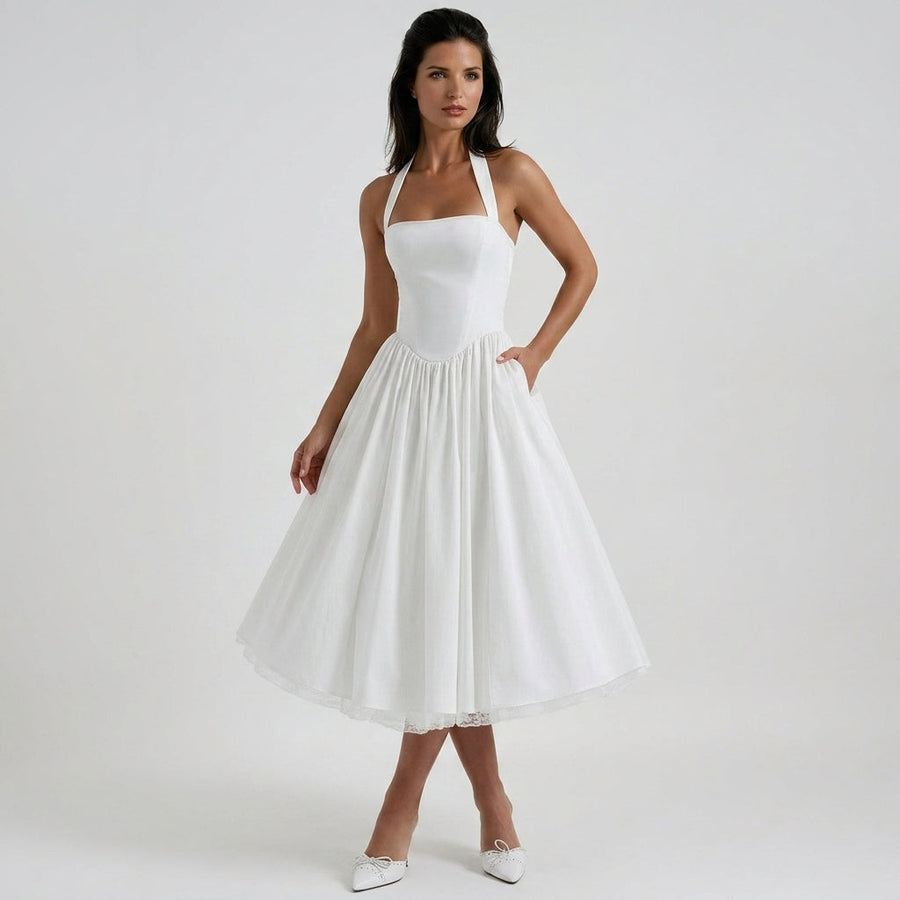 Hannah | Sintra Tulle Midi Dress