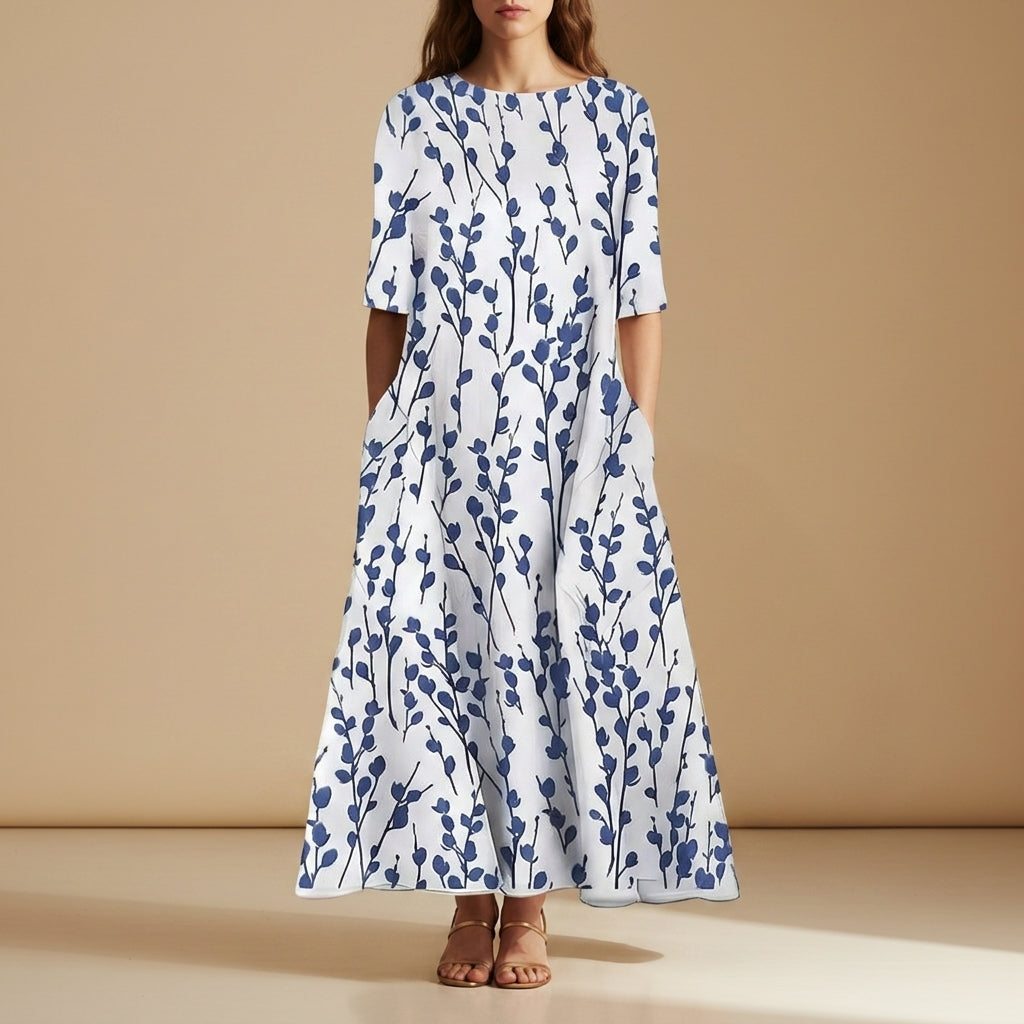 Harper | Comino Sophia's A-Line Midi Dress