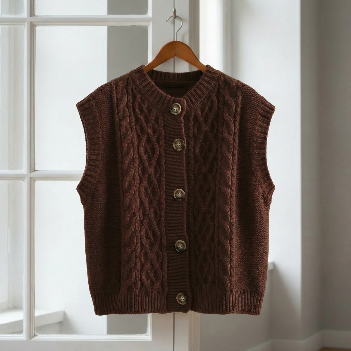 Harper | Naples Cable Knit Sweater Vest