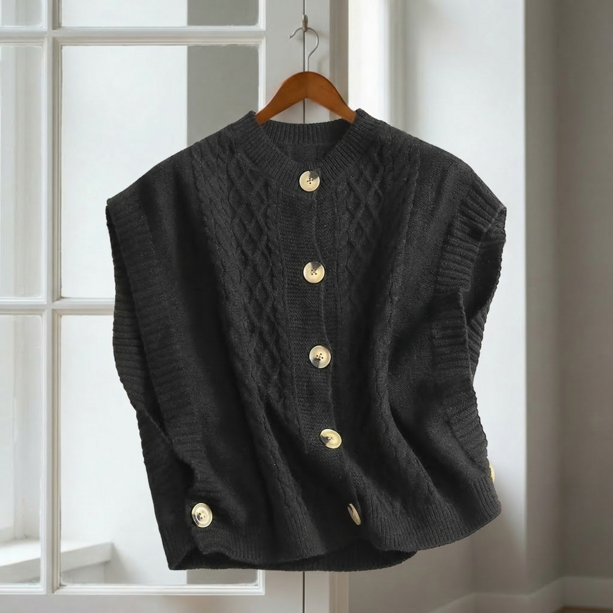 Harper | Naples Cable Knit Sweater Vest